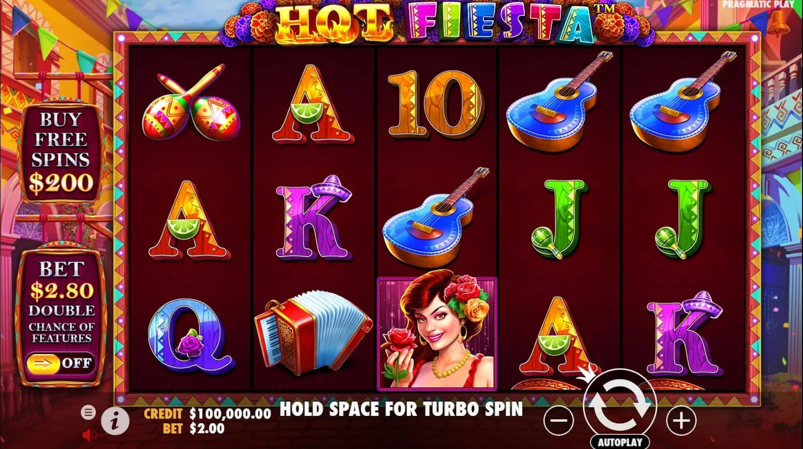 Hot Fiesta slot by Pragmatic Play