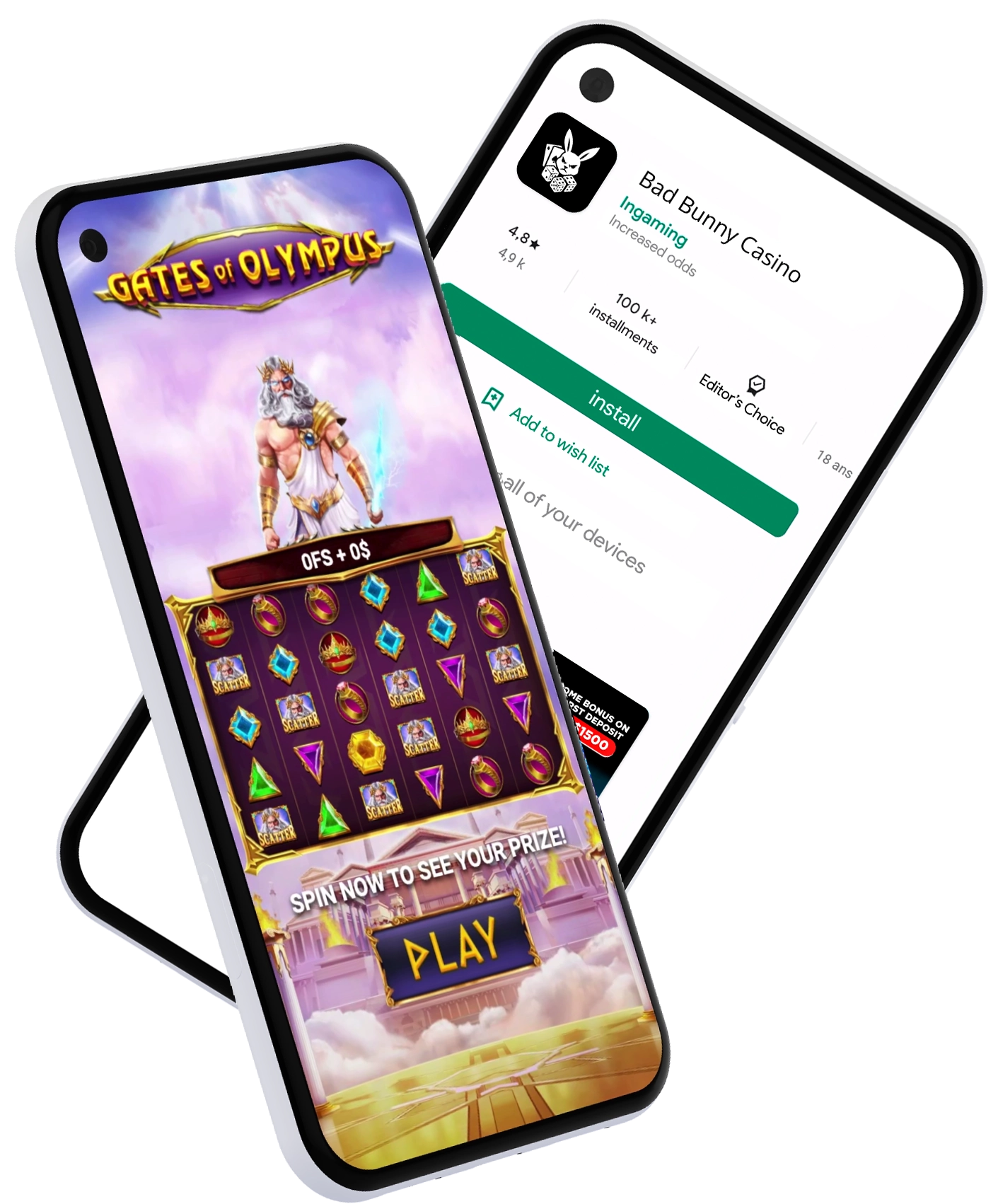 Bad Bunny Casino Mobile App for iOS or Android